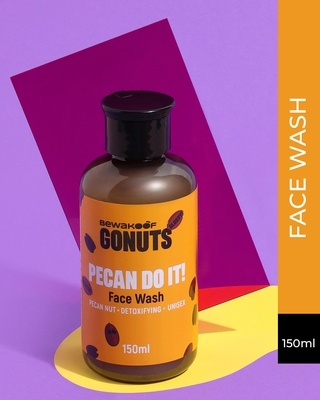 Shop Gonuts Pecan Do it Face Wash By Bewakoof Unisex 150ml-Front
