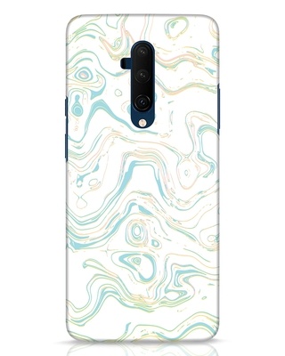 Shop Green Marble Designer Hard Cover for OnePlus 7T Pro-Front