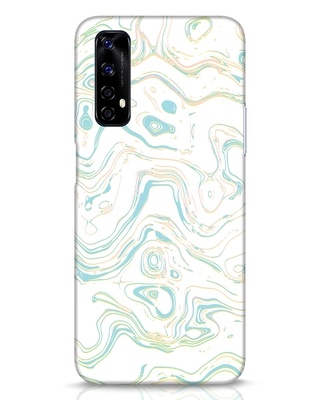 Shop Green Marble Designer Hard Cover for Realme Narzo 20 Pro-Front