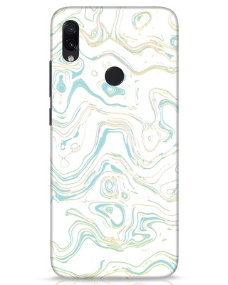 Shop Green Marble Designer Hard Cover for Xiaomi Redmi Note 7S-Front