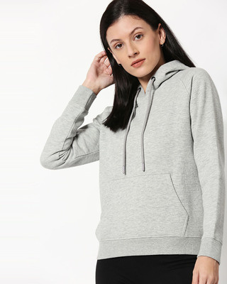 plain grey hoodie womens