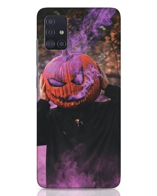 Shop Halloween Smoke Samsung Galaxy A51 Mobile Cover-Front