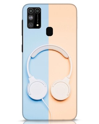 Shop Hazey Headphone Samsung Galaxy M31 Mobile Covers-Front