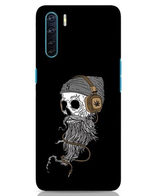 Shop Headphone Jack Oppo F15 Mobile Cover-Front