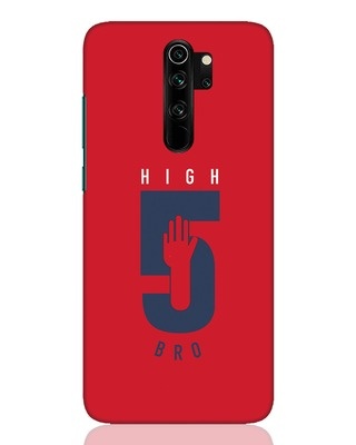 Shop Hi 5 Bro Designer Hard Cover for Xiaomi Redmi Note 8 Pro-Front