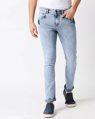 Blue Men S Denim Buy Blue Online Bewakoof Com