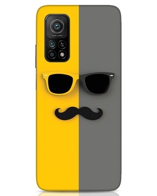 Shop Hipster Xiaomi Mi 10T Mobile Cover-Front