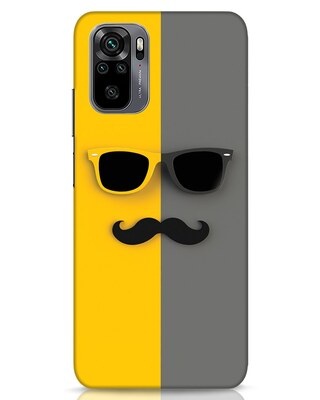 Shop Hipster Xiaomi Redmi Note 10 Mobile Cover-Front