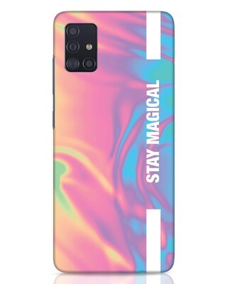 Shop Holographic Magical Samsung Galaxy A51 Mobile Cover-Front