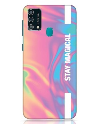 Shop Holographic Magical Samsung Galaxy F41 Mobile Covers-Front