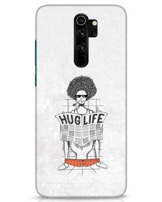 Shop Hug Life Designer Hard Cover for Xiaomi Redmi Note 8 Pro-Front