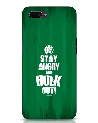 Shop Hulk Out Oppo A3S Mobile Cover (AVG)-Front