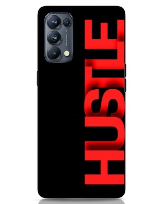 Shop Hustle Designer Hard Cover for Oppo Reno 5 Pro-Front