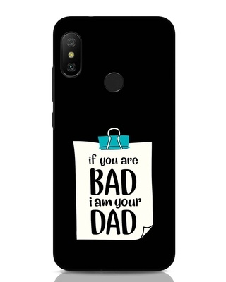 Shop I Am Your Dad Xiaomi Redmi Note 6 Pro Mobile Cover-Front