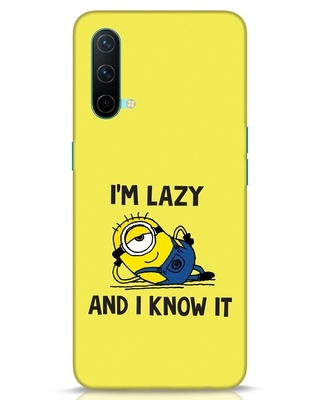 Shop I M Lazy OnePlus Nord CE Mobile Cover-Front