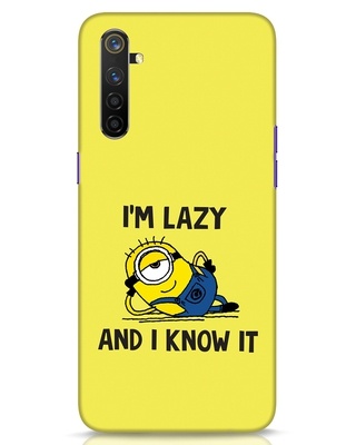 Shop I M Lazy Realme 6 Pro Mobile Cover-Front
