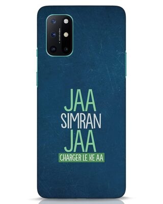 Shop Jaa Simran Jaa Charger Le Ke Aa OnePlus 8T Mobile Cover-Front