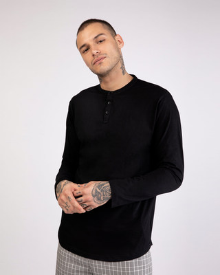 black t shirt full sleeve