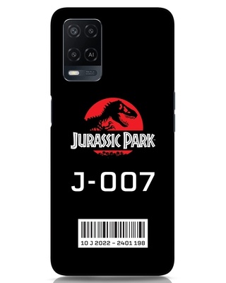 Shop Jurassic ID Designer Hard Cover for Oppo A54-Front