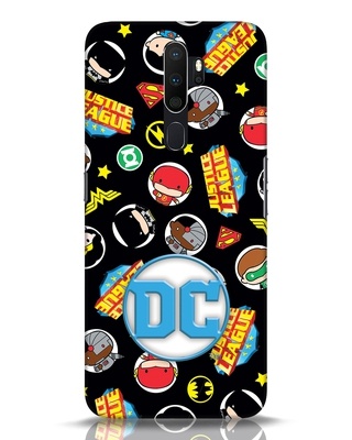 Shop Justice League 3D Designer Cover for Oppo A5 2020-Front