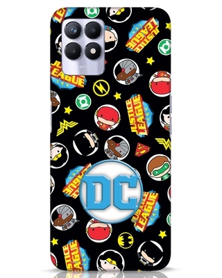 Shop Justice League 3D Designer Cover for Realme 8i-Front