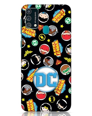 Shop Justice League 3D Designer Cover for Samsung Galaxy F41-Front
