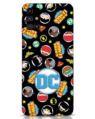 Shop Justice League 3D Designer Cover for Samsung Galaxy M31s-Front