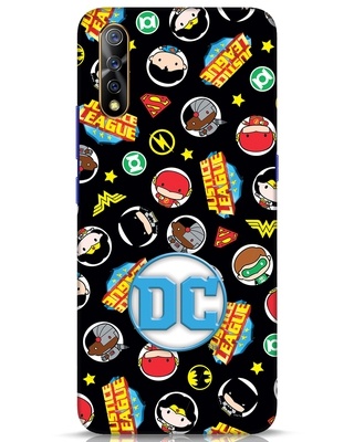 Shop Justice League 3D Designer Cover for Vivo S1-Front