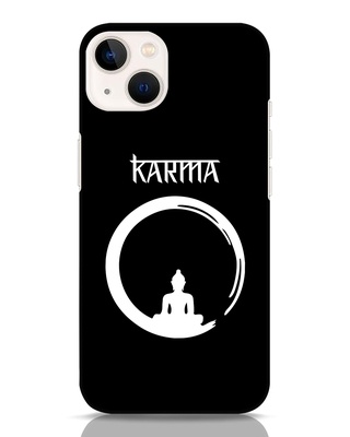 Shop Karma Cycle Designer Hard Cover for iPhone 13-Front