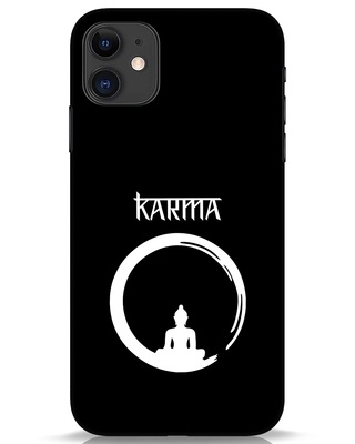 Shop Karma Cycle iPhone 11 Mobile Cover-Front