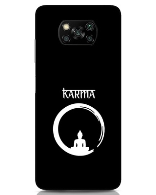 Shop Karma Cycle Xiaomi Poco x3 Mobile Covers-Front