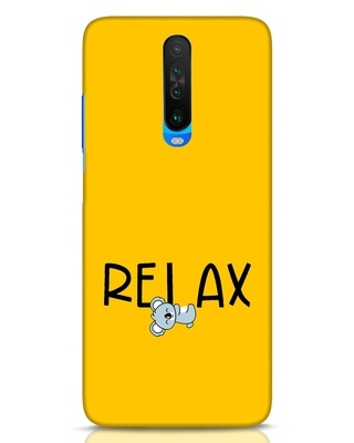 Shop Koala Relax Designer Hard Cover for Xiaomi Poco X2-Front