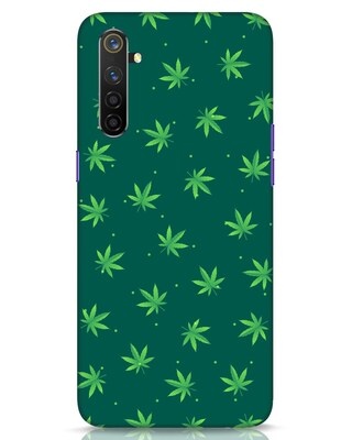 Shop Leaf Pattern Realme 6 Pro Mobile Cover-Front