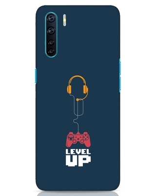 Shop Level Up Game Designer Hard Cover for Oppo F15-Front