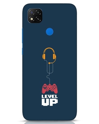 Shop Level Up Game Designer Hard Cover for Xiaomi Redmi 9-Front