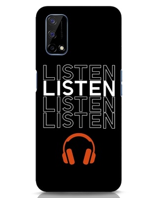 Shop Listen Music Designer Hard Cover for Realme Narzo 30 Pro-Front
