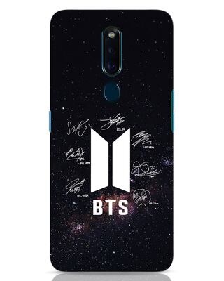 Shop Logo Bts Sign Oppo F11 Pro Mobile Cover-Front