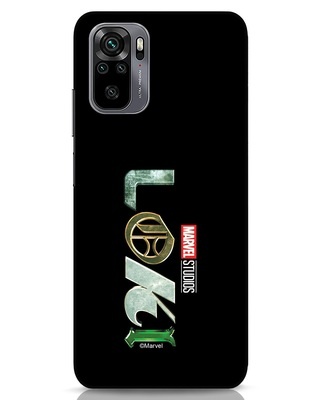 Shop Logo Loki Xiaomi Redmi Note 10 Mobile Cover (AVL)-Front