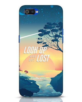 Shop Look Up And Lost Realme C2 Mobile Cover-Front