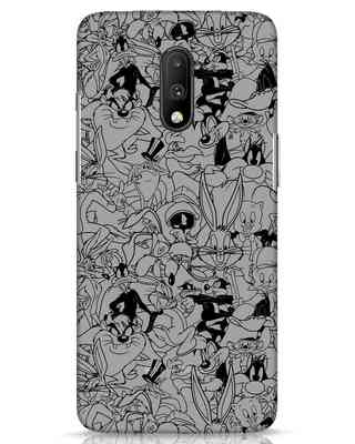 Shop Looney Toons Family OnePlus 7 Mobile Cover (LTL)-Front