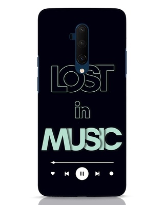 Shop Lost in Music Designer Hard Cover for OnePlus 7T Pro-Front