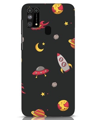 Shop Lost In The Sky Samsung Galaxy M31 Mobile Covers-Front