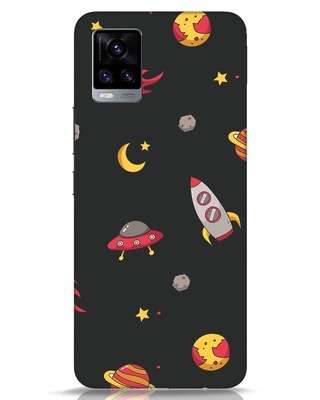 Shop Lost In The Sky Vivo V20 Mobile Covers-Front