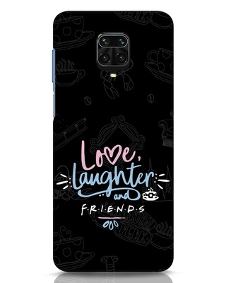 Shop Love Laughter Frinds Xiaomi Redmi Note 9 Pro Max r Mobile Cover-Front