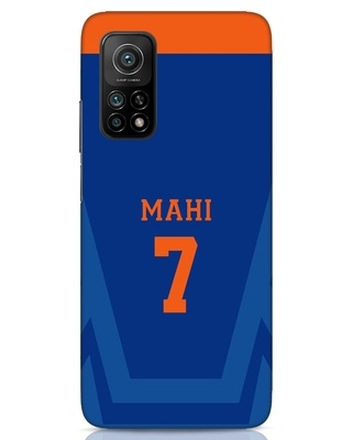 Shop Mahi Cricket Xiaomi Mi 10T Mobile Cover-Front
