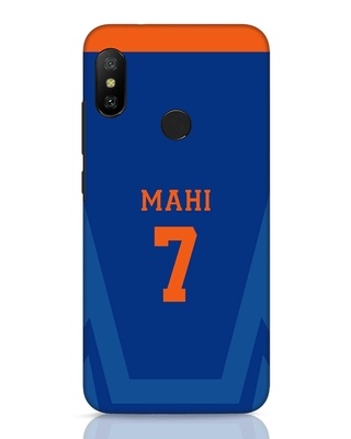 Shop Mahi Cricket Xiaomi Redmi 6 Pro Mobile Cover-Front