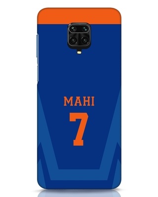 Shop Mahi Cricket Xiaomi Redmi Note 9 Pro Mobile Cover-Front