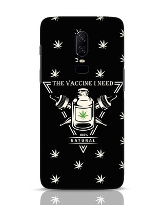 Shop Marijuana Vaccine OnePlus 6 Mobile Cover-Front