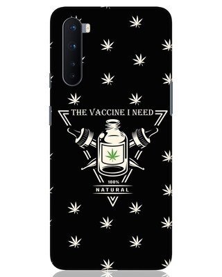 Shop Marijuana Vaccine OnePlus Nord Mobile Covers-Front