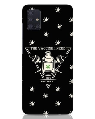 Shop Marijuana Vaccine Samsung Galaxy A51 Mobile Cover-Front